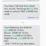 Airtel Free Data Code