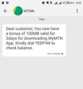 MTN Free Data Code