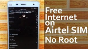 how to get free internet on airtel sim