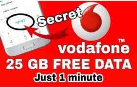 vodafone free data