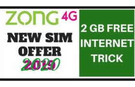 zong free internet check code