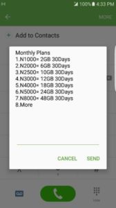 glo data plan