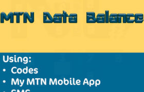 how to check data balance on MTN