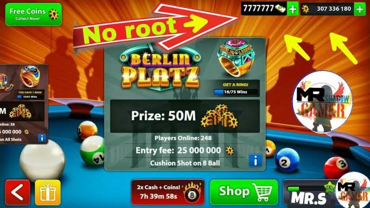 Download 8 Ball Pool Mod APK Anti Ban, Unlimited Coins
