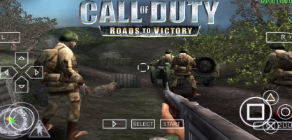 Call Of Duty Roads To Victory PSP
