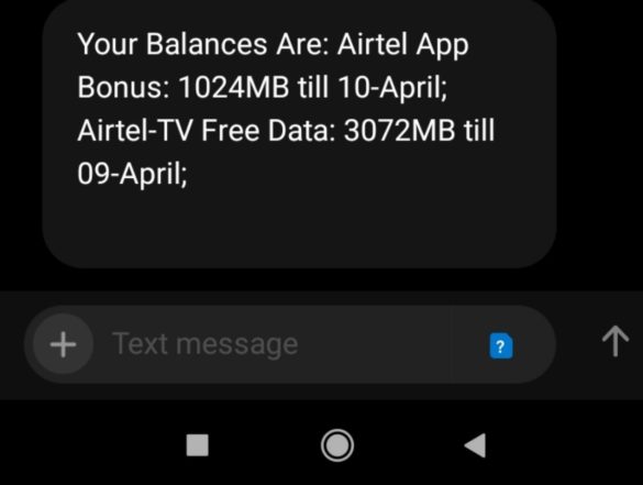 Airtel free Data 2020