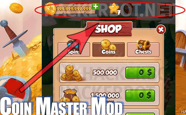 Download Coin Master Mod Apk Unlimited Coins Spins