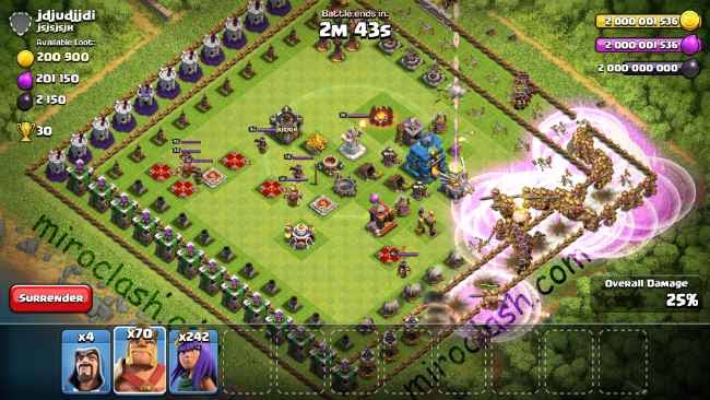 clash of clans mod apk