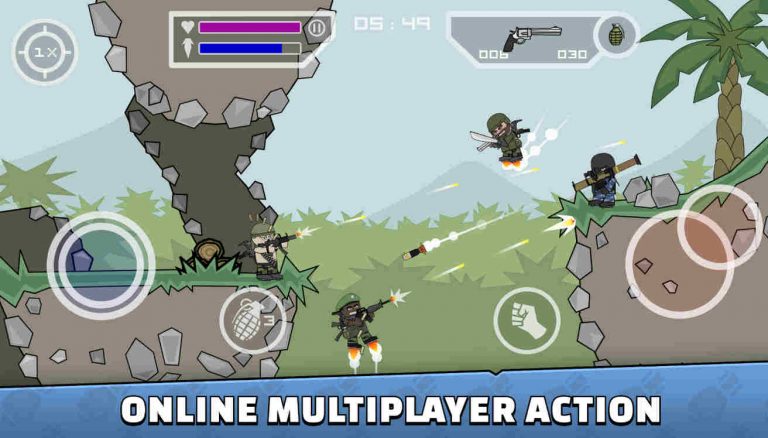 Download Mini Militia MOD APK 2020 Unlimited Everything