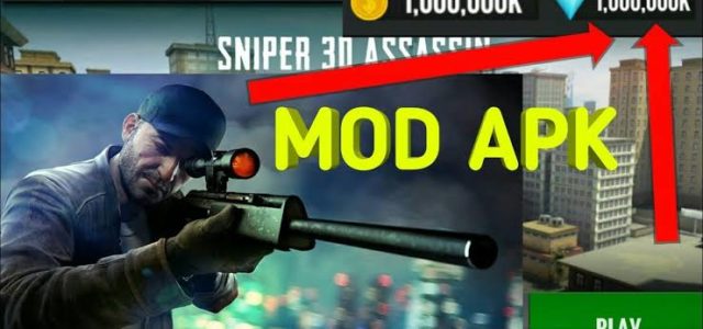 Download Sniper 3D Mod APK Unlimited Coins, Diamond, Gems & Gold Available