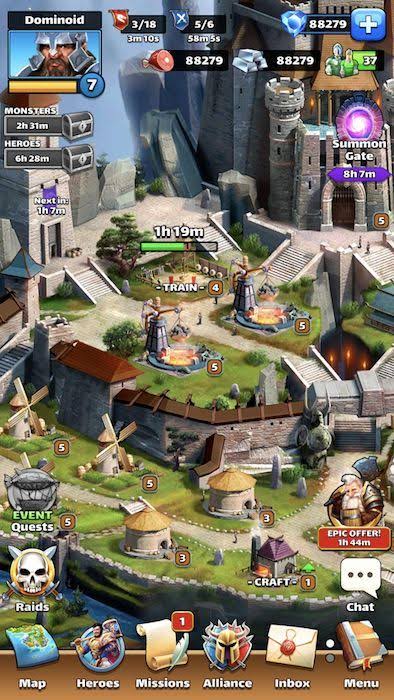 empires and puzzles mod apk