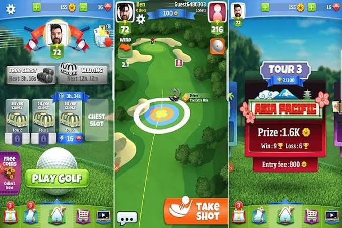 golf clash mod APK