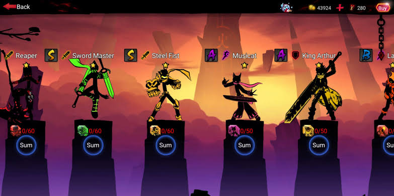 League Of Stickman Mod Apk