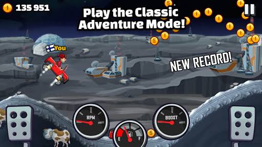 Hill Climb Racing 2 Mod Apk V1.43.1 (Unlimited Fuel, Money, Gems