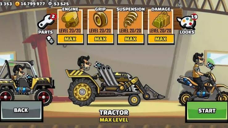 Hill Climb Racing 2 Mod Apk V1.43.1 (Unlimited Fuel, Money, Gems/Ads Free)