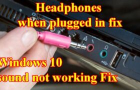 Headphone Jack Not Working PC