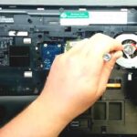how to clean a laptop fan