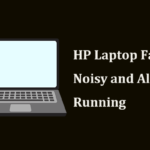 hp laptop fan always running