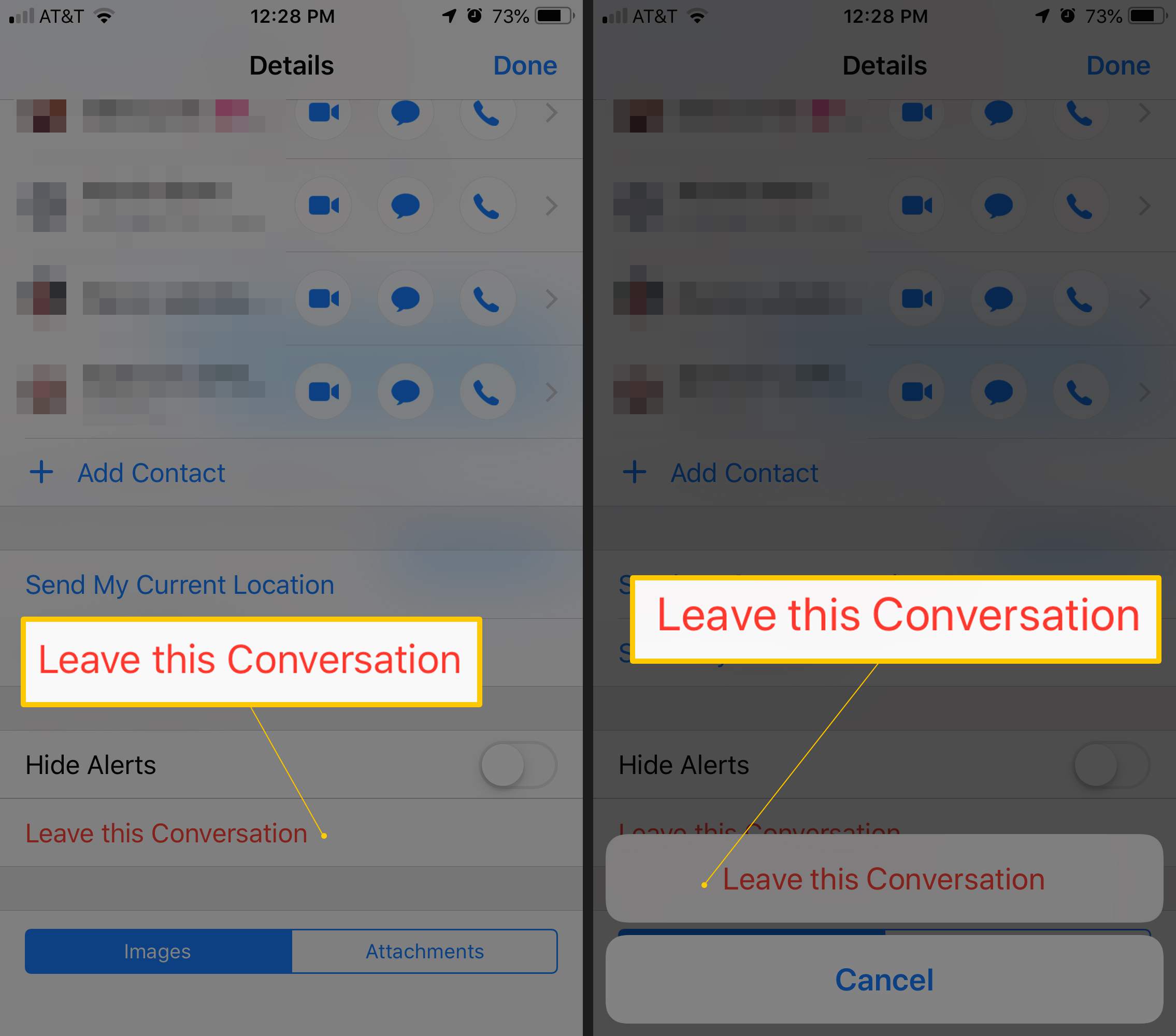 How To Leave A Group Chat On Android