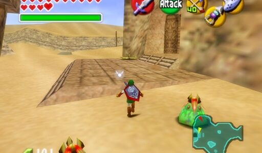 The Legend of Zelda ocarina of time Español Android ROM (original
