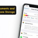 how to delete documents and data in iphone
