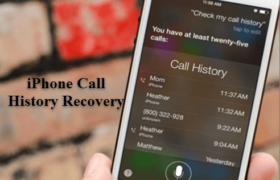 iPhone call history recovery free