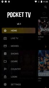 Pocket TV Mod APK