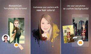 MomentCam Cartoons & Stickers 4.0.5 Apk