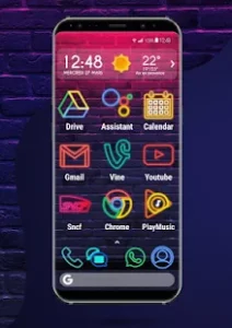 Neon Light Icon Packs Premium APK