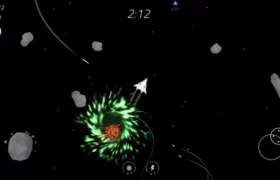 2 Minutes in Space Missiles Vs. Asteroids APK