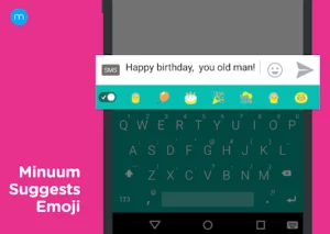 Minuum Keyboard + Smart Emoji APK