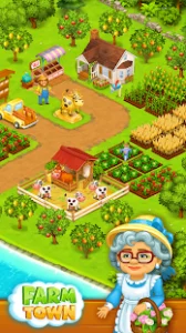 Farm Town Happy City MOD APK