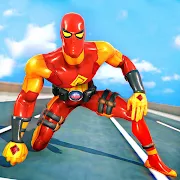 Superhero Iron Ninja Street Fighter APK