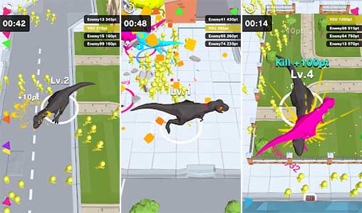 Dinosaur Rampage Apk + Mod