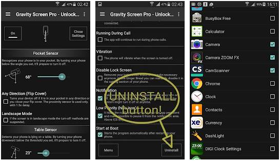 Gravity Screen Pro – On/Off Apk