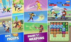 Match Hit – Puzzle Fighter MOD APK 1.6.1 (Unlimited HP) Android 1