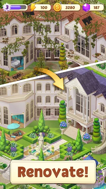 Merge Manor : Sunny House Mod Apk
