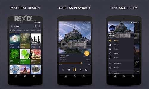 Pulsar Music Player Pro Apk + MOD