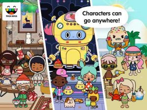 Toca Life World 1.38 Apk + MOD (Unlocked) + Data for Android 1