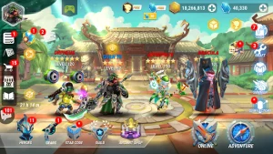 Heroes Infinity: God Warriors Mod APK