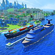 Sea Port: Build Town and Ship Cargo Mod APK
