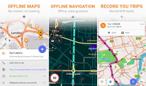Maps & GPS Navigation OsmAnd+ Apk