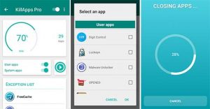 KillApps PRO Close all apps running Apk Mod 1.25.1 (Unlocked) Android 1