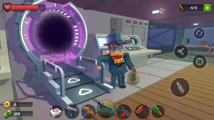 Pixel Combat MOD APK 4.3.1 (MEGAMOD Unlimited money, ammo, god mode) 1