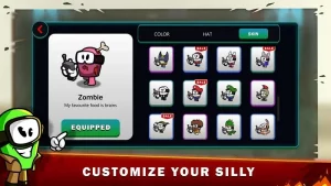 Silly Royale MOD APK 1.22.0 (Unlocked skins, hats) 3