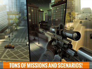 Sniper 3D Fun Free Online FPS MOD + APK 3.53.1 (Unlimited Coins) for Android 1