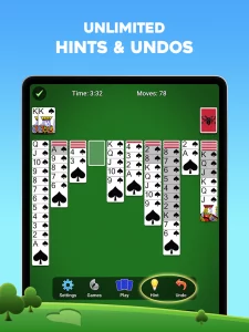 Spider Solitaire MOD + APK 3.1.0 for Android 2