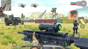 Commando Adventure Assassin MOD APK 1.85 (God mode Dumb enemy) 2