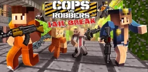 Cops Vs Robbers MOD APK 1.121 (Unlimited money God mode, dumb enemy) 1