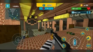 Cops Vs Robbers MOD APK 1.121 (Unlimited money God mode, dumb enemy) 2